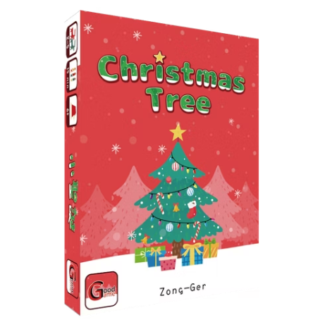 【F1】小聖誕 Christmas Tree(紙盒較軟易壓痕,介意者勿下單)