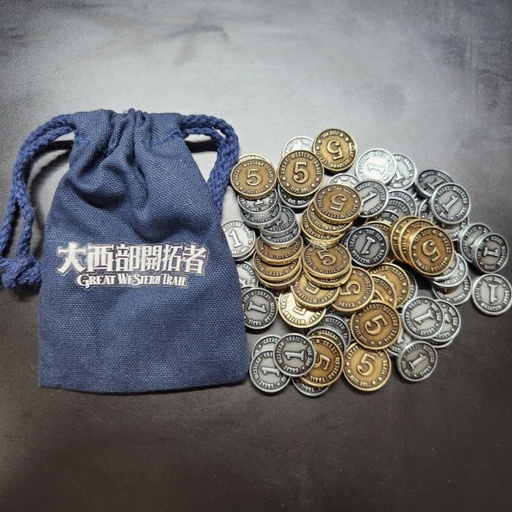 【C-】大西部開拓者金屬幣(價格為原廠定訂,下單時請慎選)