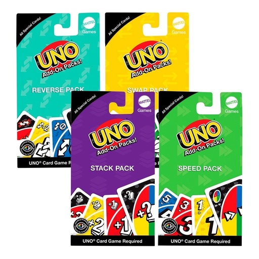 【21】UNO遊戲卡擴充包 (一套四種擴充、不單賣)